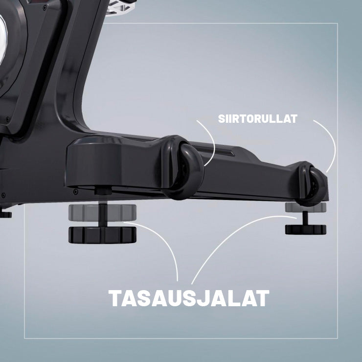 Kuntopyörä S1 LCD-näytöllä ja 18 kg vauhtipyörällä