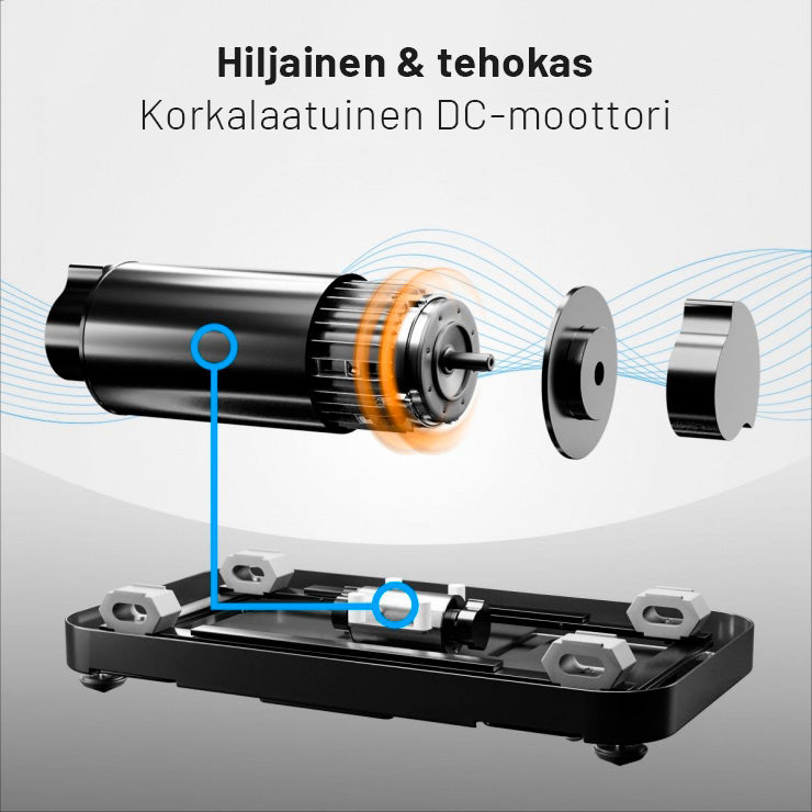 LifePlate 2.0 tärinälevy vastushihnoilla