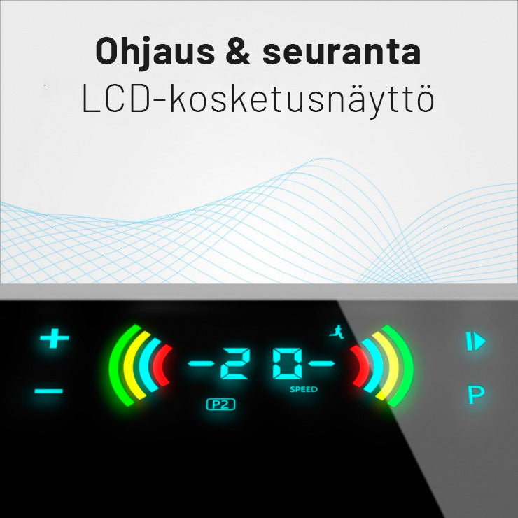 LifePlate 2.0 tärinälevy vastushihnoilla