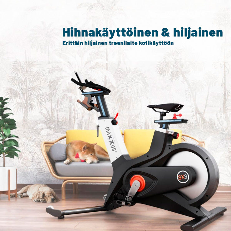 SX 3 kuntopyörä magneettivastuksella