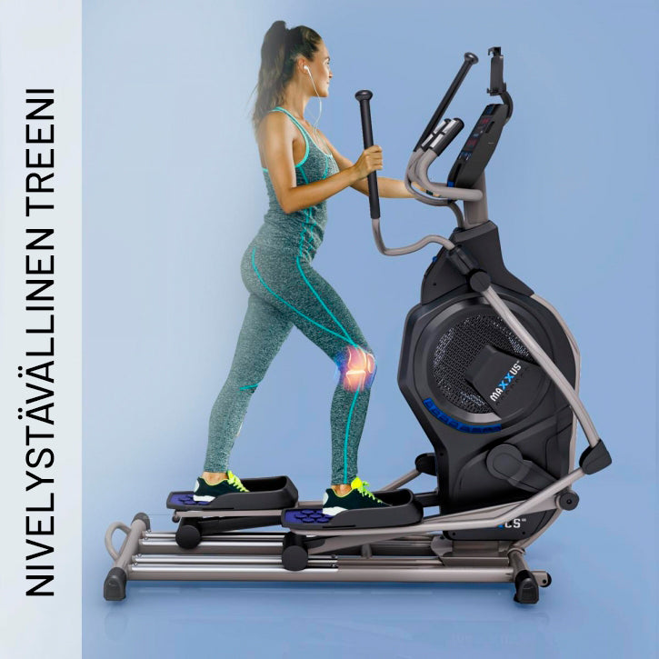 CX 9.1 crosstrainer ilma- ja magneettivastuksella