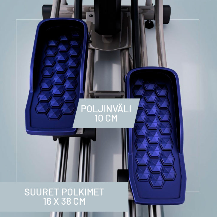 CX 9.1 crosstrainer ilma- ja magneettivastuksella