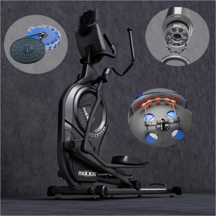 CX 9.1 crosstrainer ilma- ja magneettivastuksella