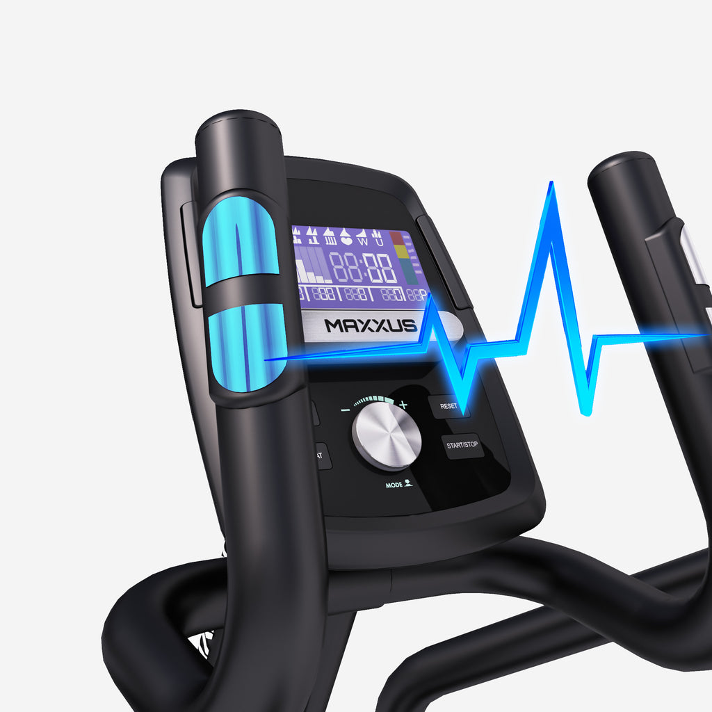 MAXXUS CX 4.3f, kokoontaitettava crosstrainer 51 cm askelpituus ja Bluetooth