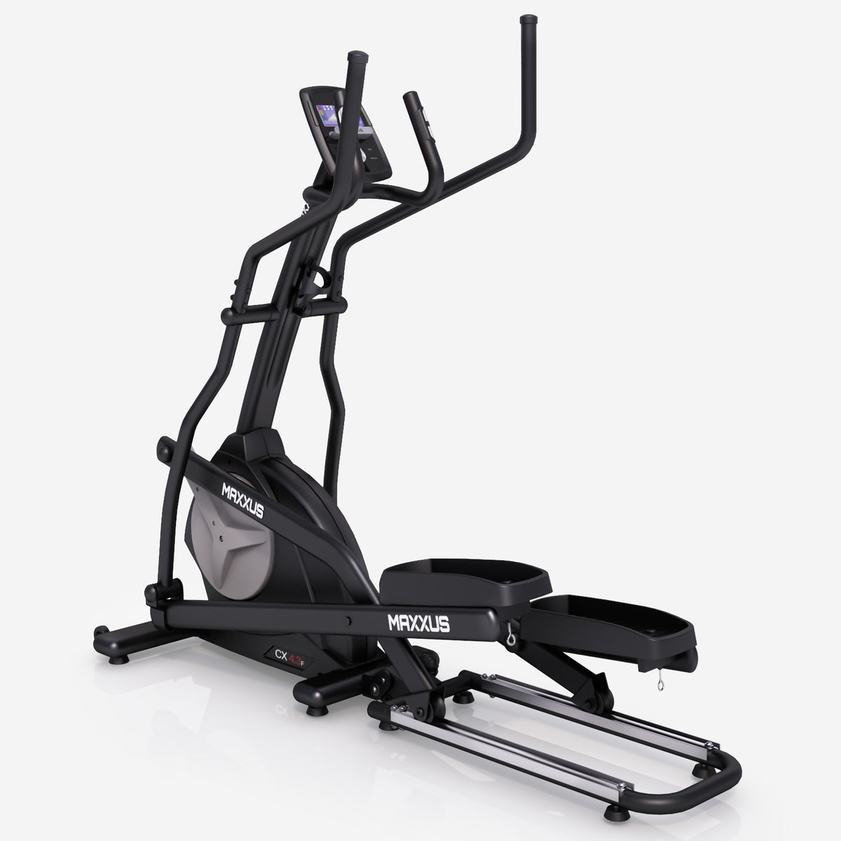 MAXXUS CX 4.3f, kokoontaitettava crosstrainer 51 cm askelpituus ja Bluetooth