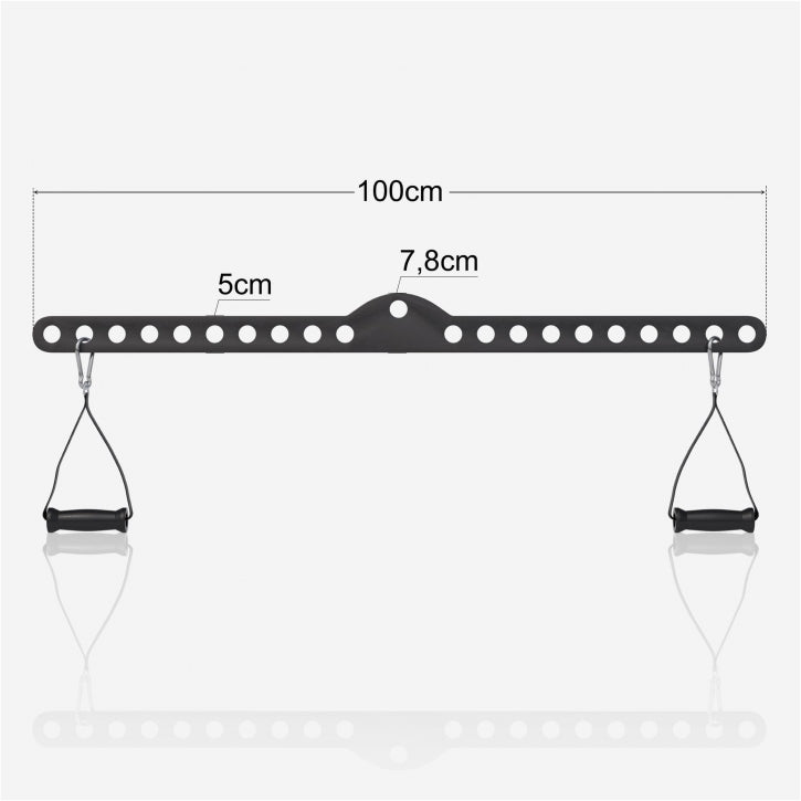 Taljatanko säädettävillä kahvoilla 100 cm