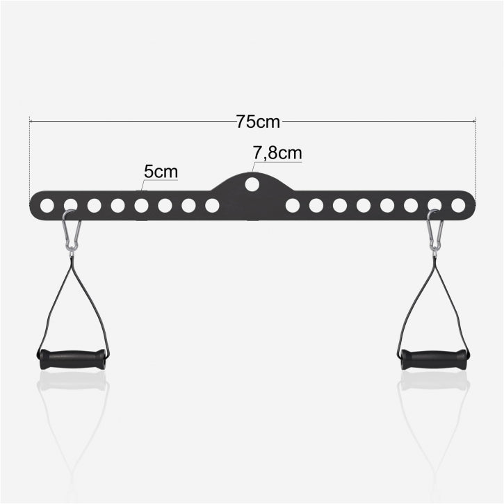 Taljatanko säädettävillä kahvoilla 75 cm