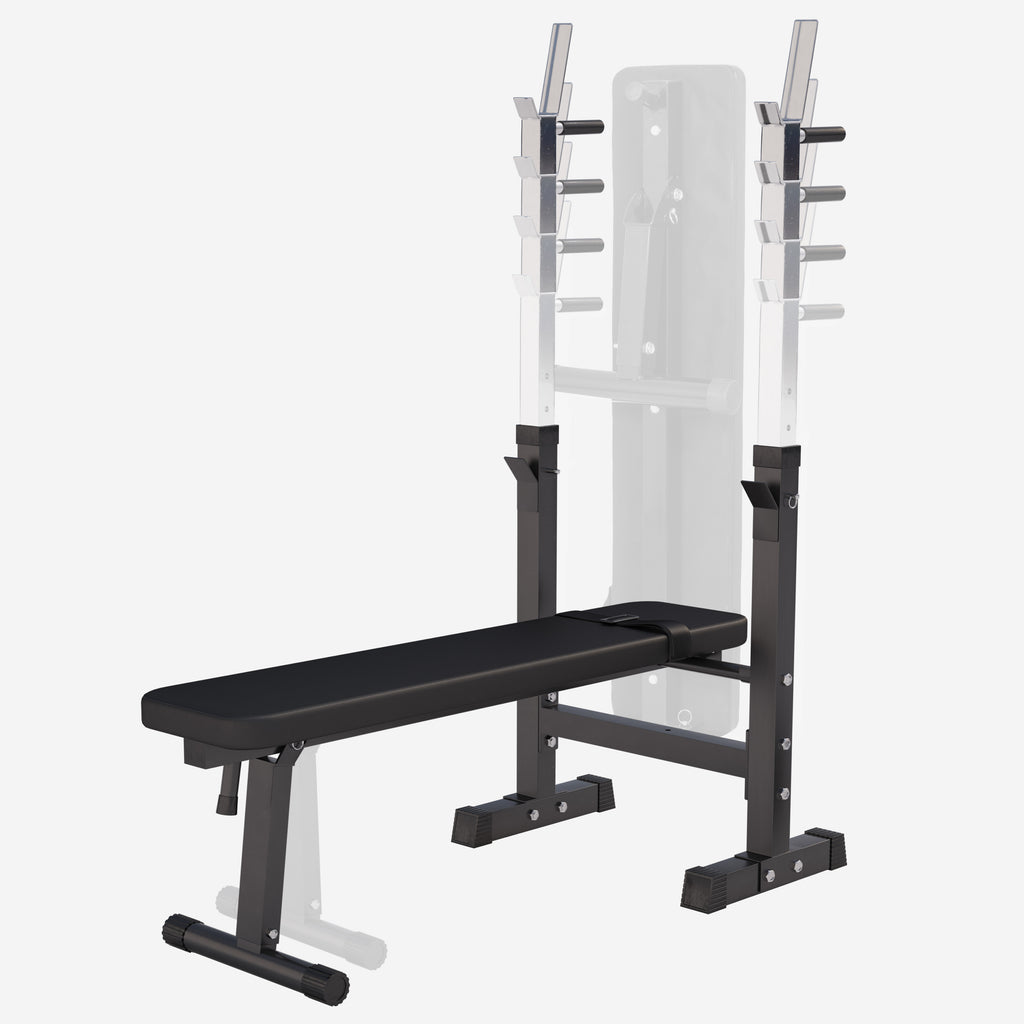 Säädettävä painonnostopenkki ja levytankosarja 100 kg