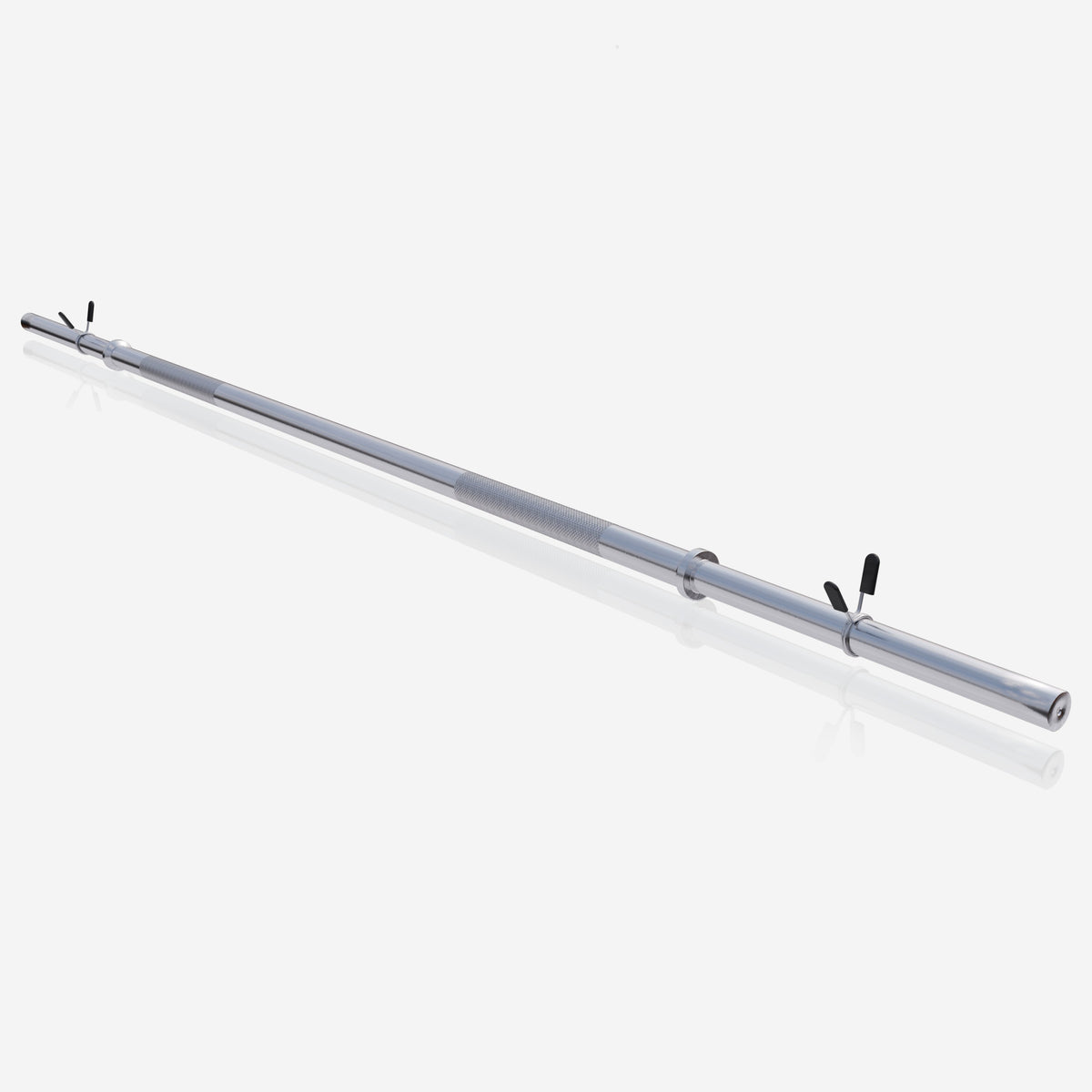 10 kg Suora levytanko 170 cm, jousilukoilla, 30 mm