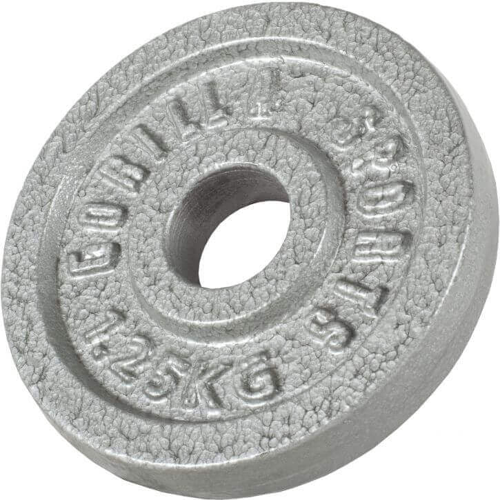 Valurautainen levypaino 1,25 kg 30 mm