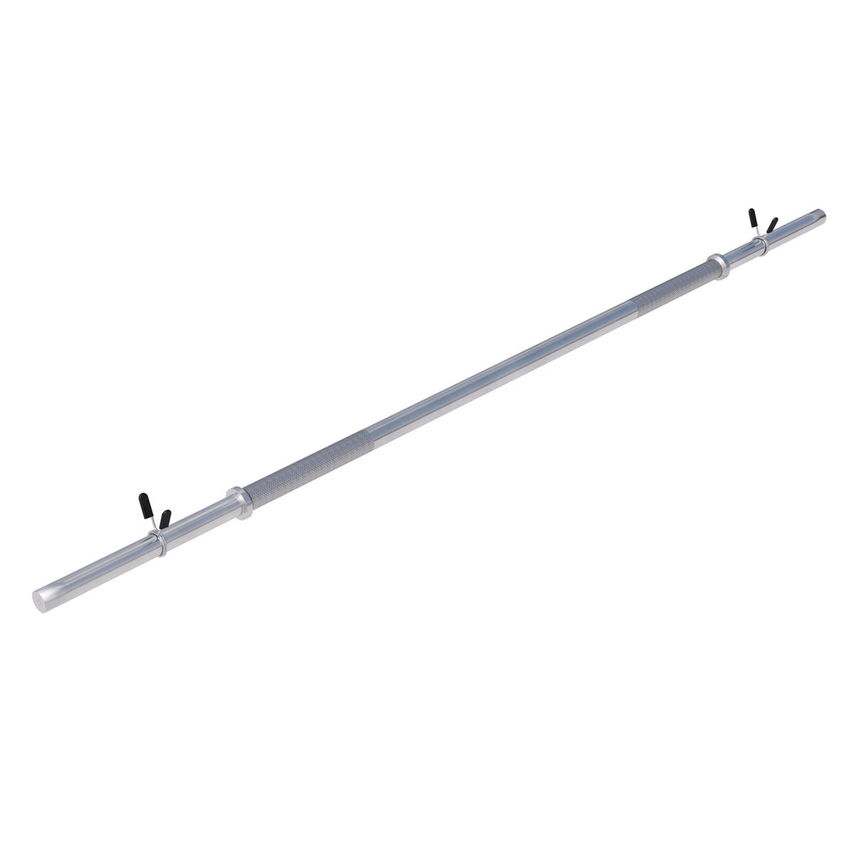 Suora levytanko 150 cm jousilukoilla