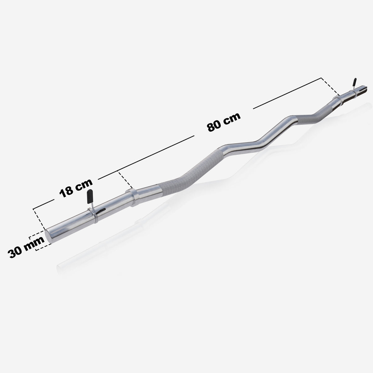 EZ-hauistanko 120 cm jousilukoilla