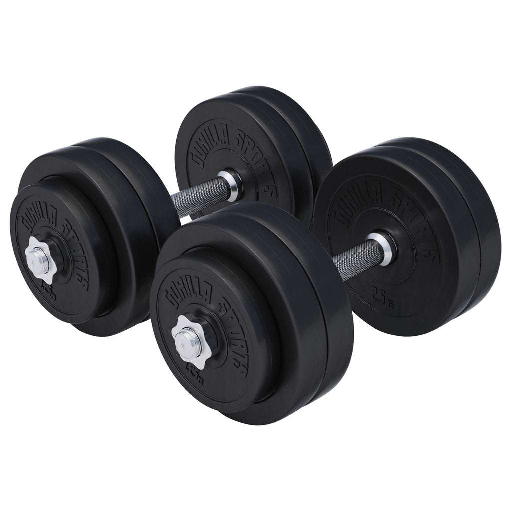 Säädettävä vinyylikäsipainosetti 30 kg, 30mm