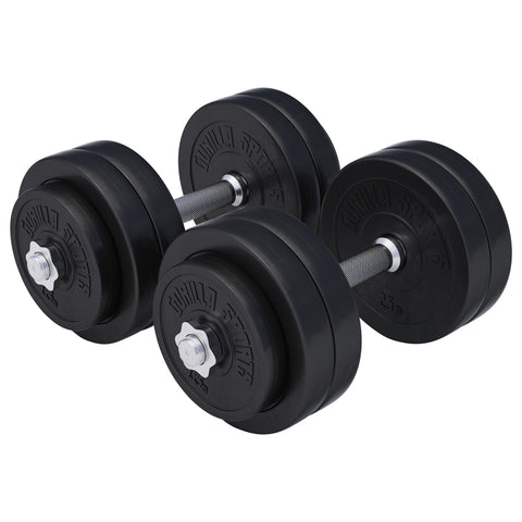 Säädettävä vinyylikäsipainosetti 30 kg, 30mm