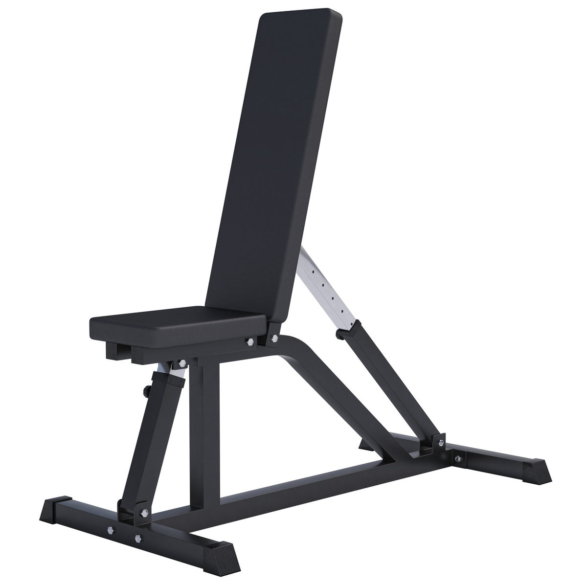 Säädettävä vinopenkki max 200 kg, Black Edition