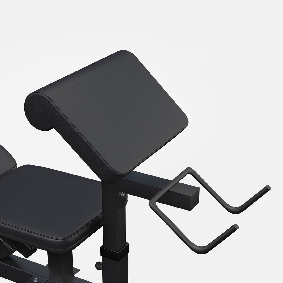 Säädettävä monitoimipenkki max 280 kg, Black Edition