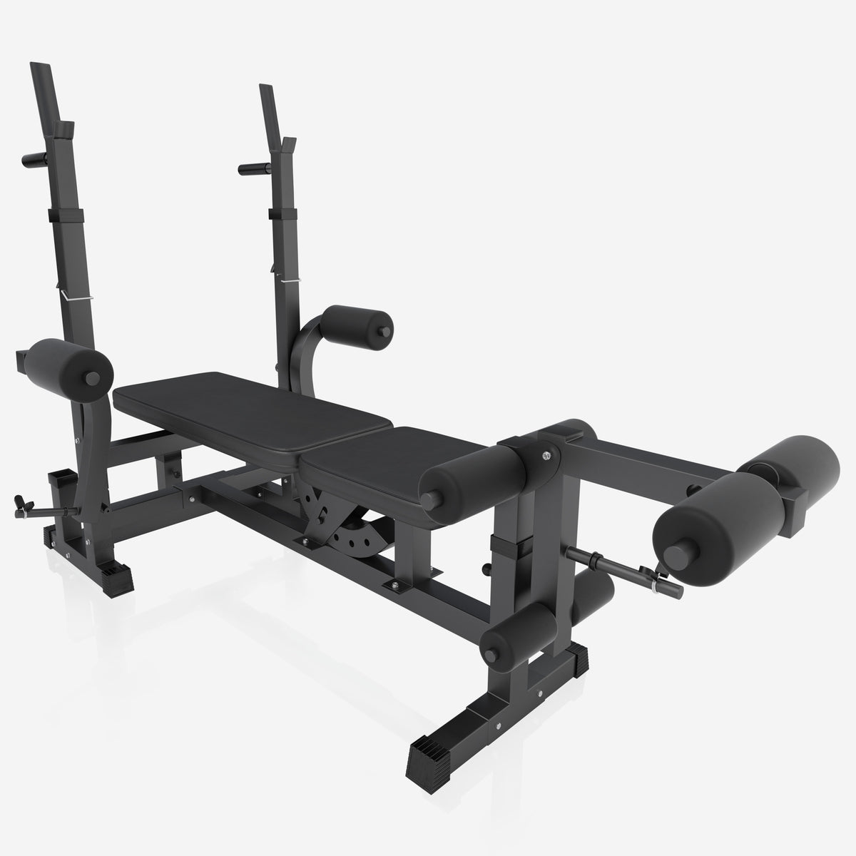 Monitoiminen treeniasema + levytankosarja 108 kg