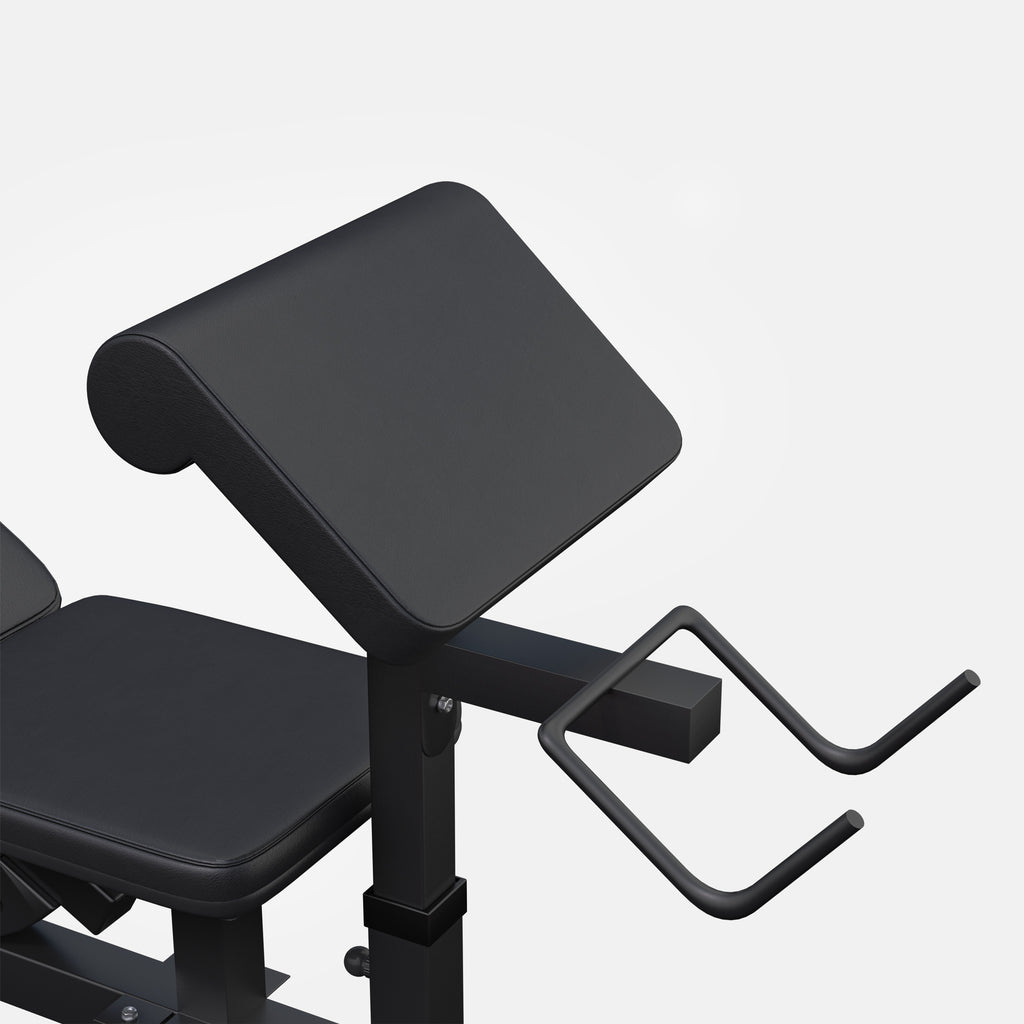 Monitoiminen treeniasema + levytankosarja 108 kg