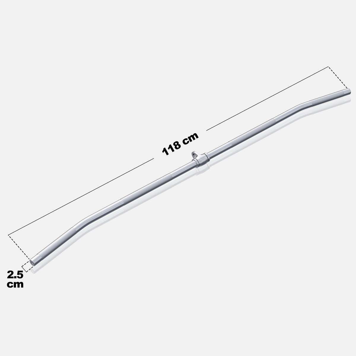 Pyörivä ylätaljatanko 118 cm