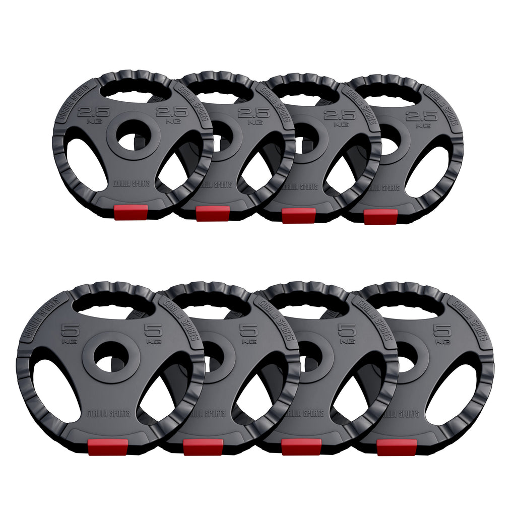 Tri Grip painolevysarja 30 kg 50/51 mm