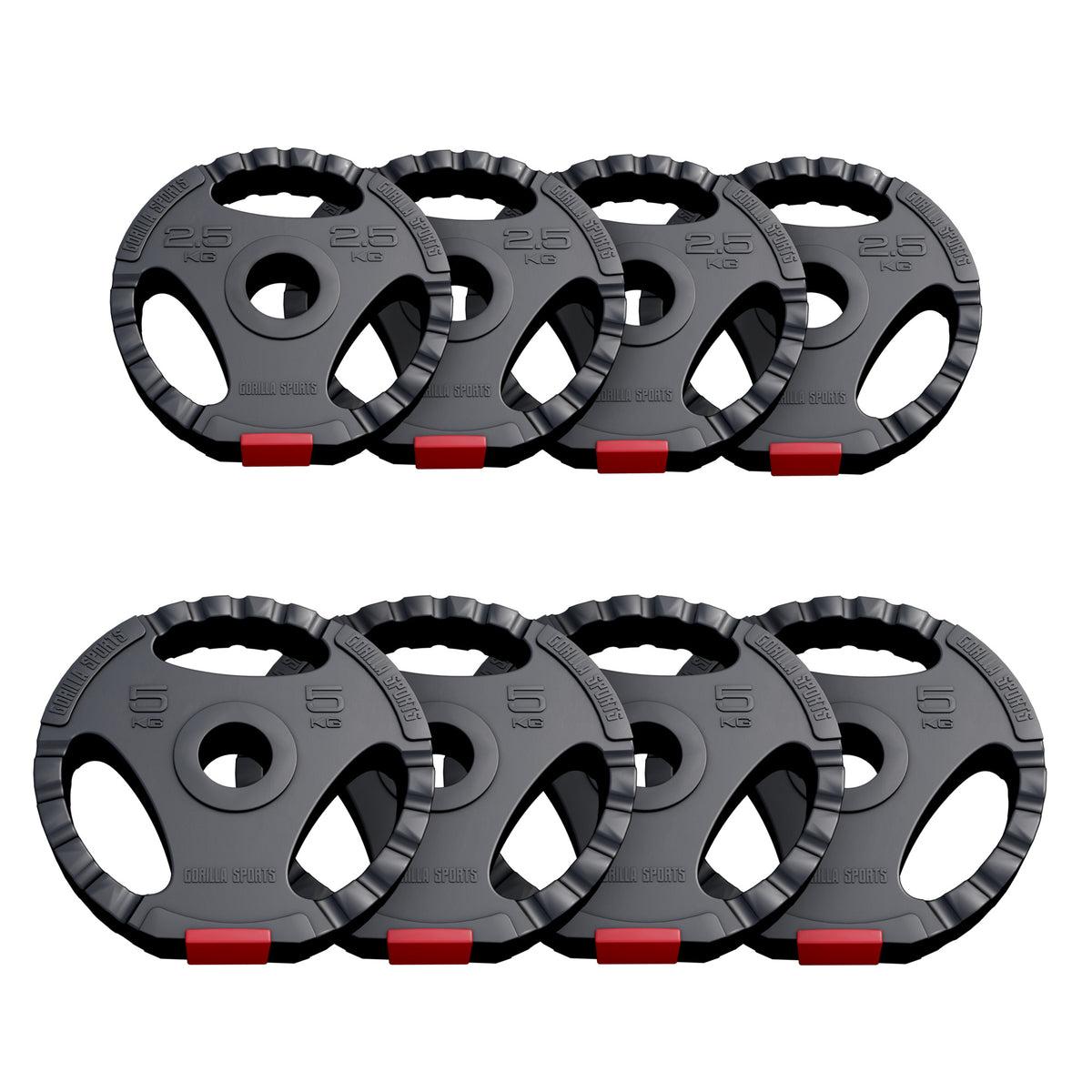 Tri Grip painolevysarja 30 kg 50/51 mm