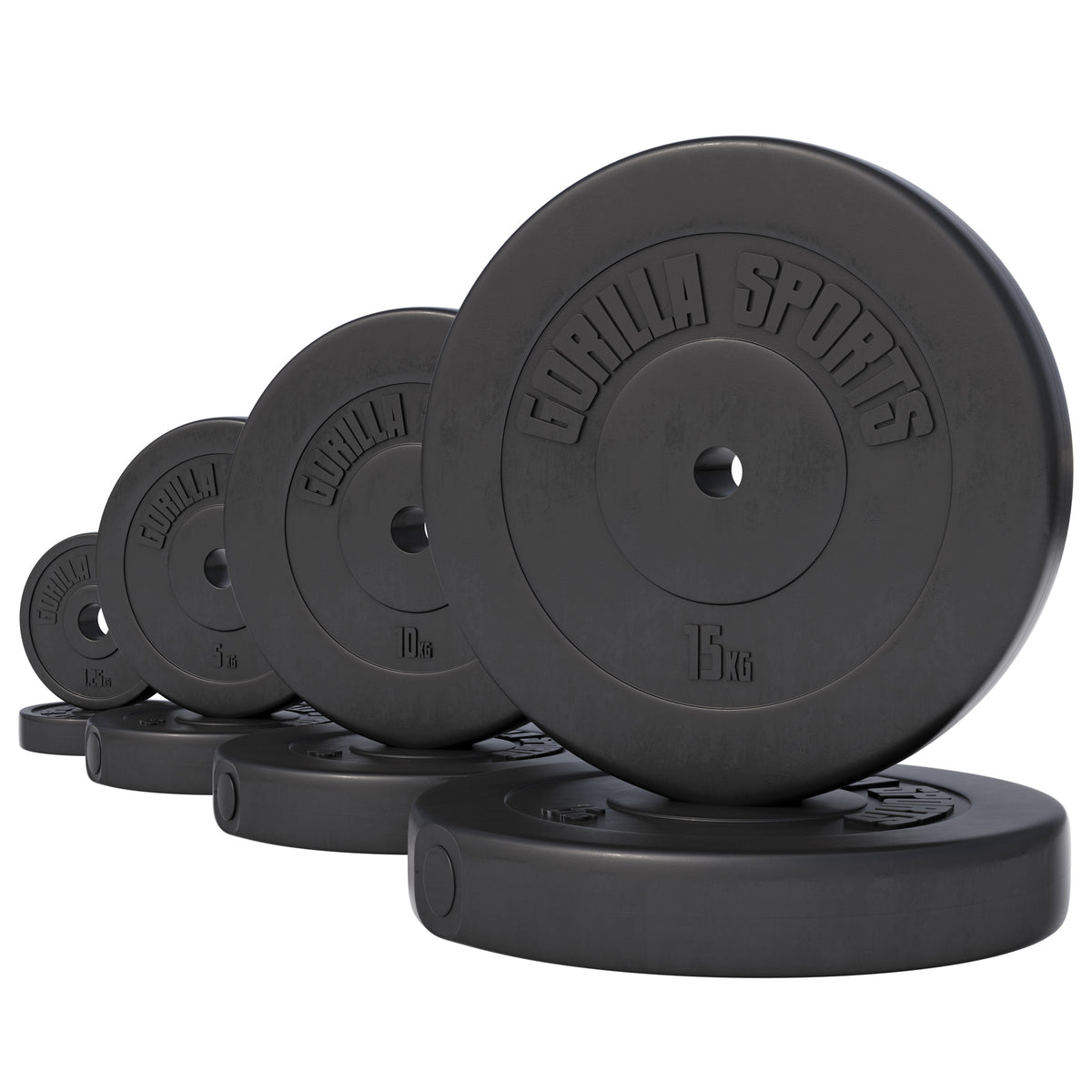 Vinyylipäällysteinen levypaino 15 kg 30 mm