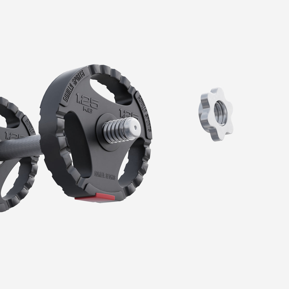Tri Grip vinyylilevypaino 1,25 kg 30 mm