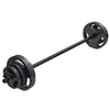 Body Pump setti 19,5 kg Tri Grip levypainoilla