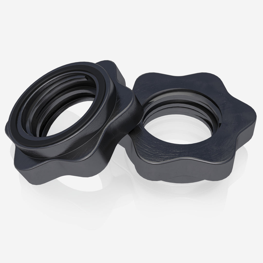 Käsipainotangot kierrelukoilla 30 mm, 35 cm, 2 kpl