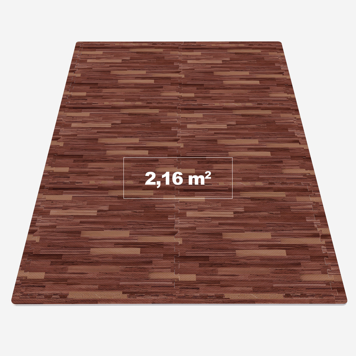 Suojamatto 6 palaa + 12 reunapalaa 60 x 60 x 1,2 cm