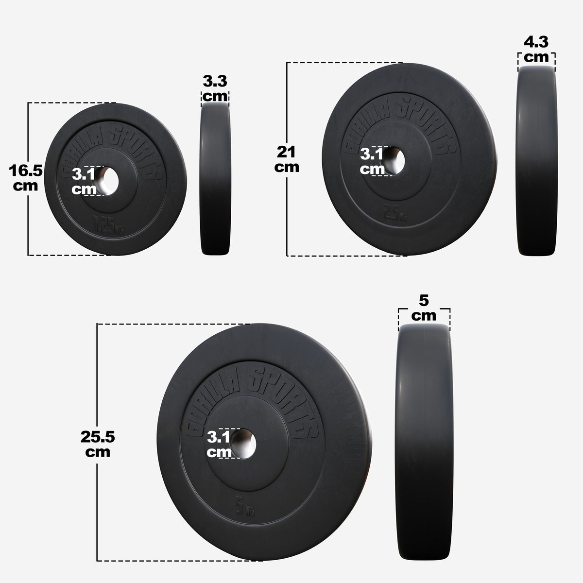 Vinyylilevypainosetti 27,5 kg 30 mm