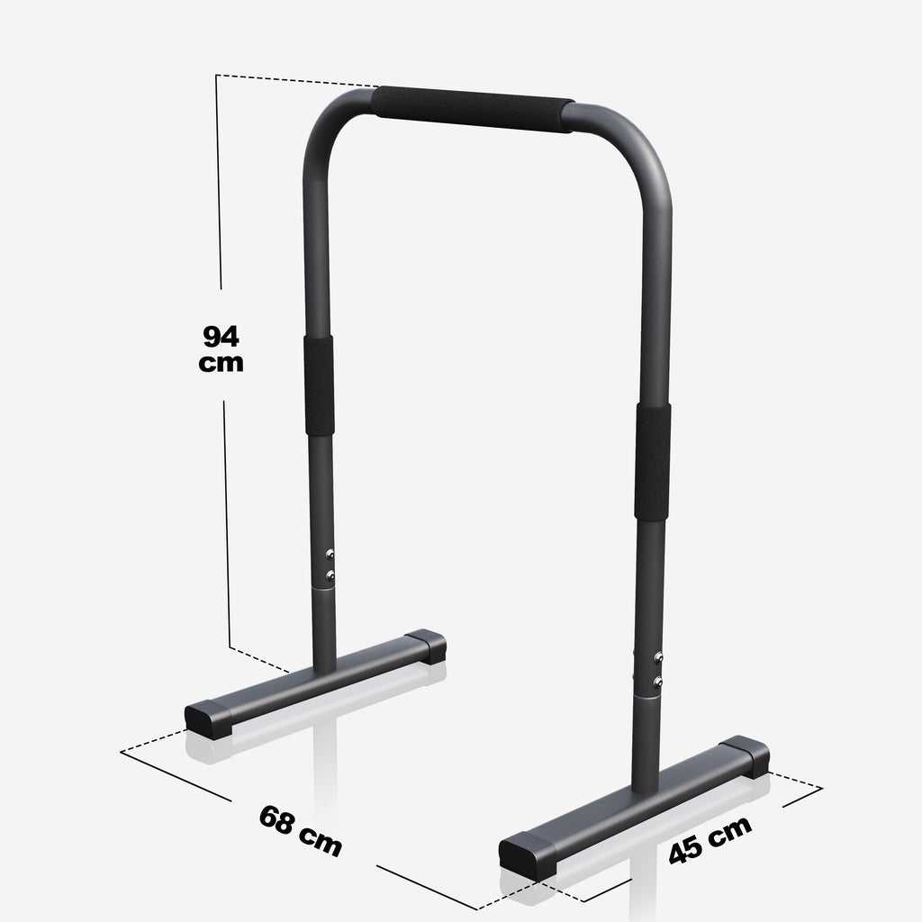 Dippitelineet / nojapuut kotiin 94 cm kehonpainotreeniin