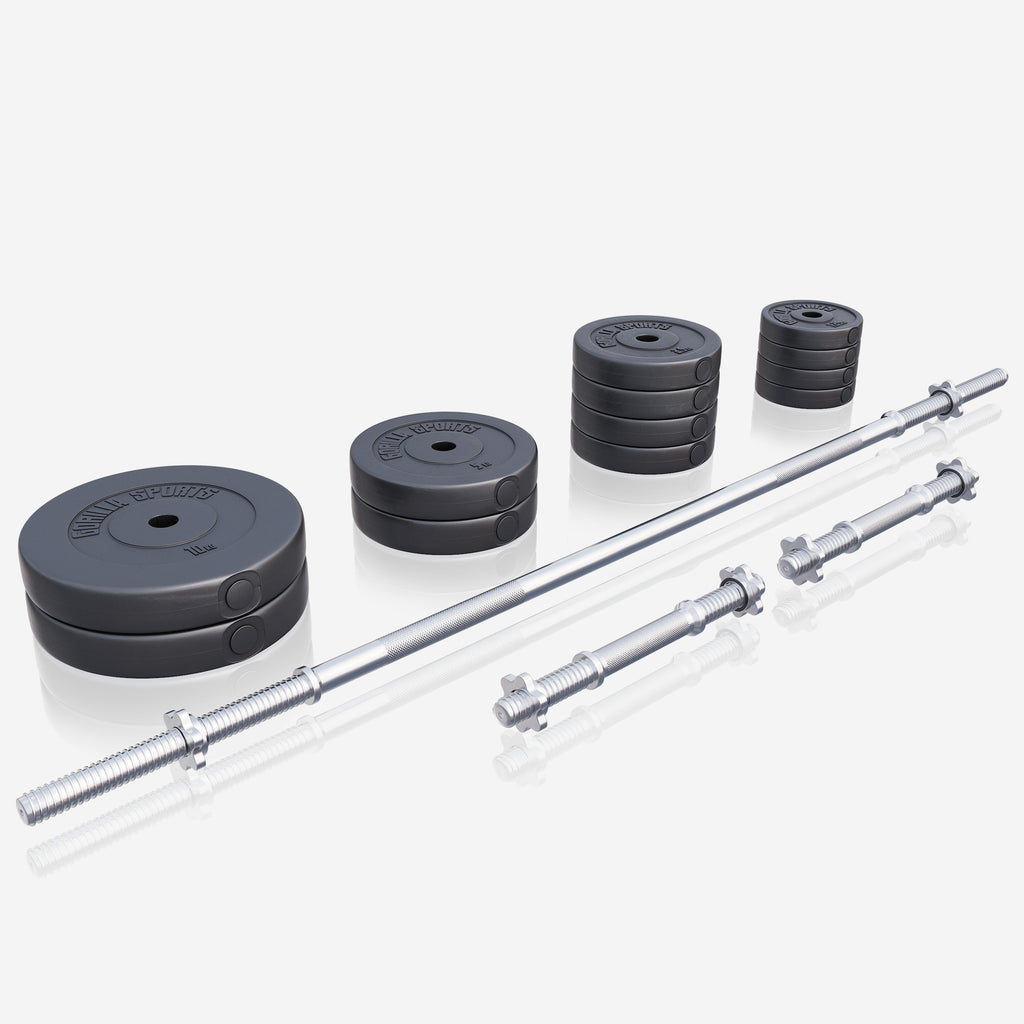Vinyylinen levytankosarja 60 kg tankoineen