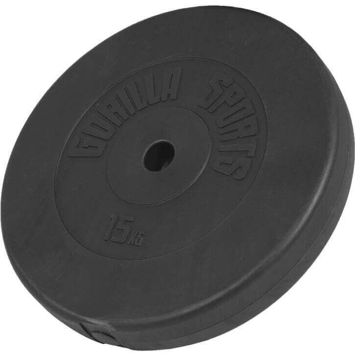Vinyylipäällysteinen levypaino 15 kg 30 mm