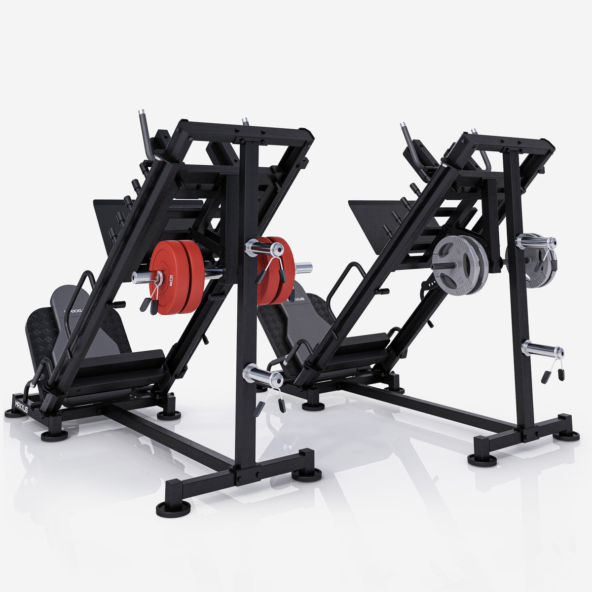 Jalkaprässi / hack-kyykkylaite 400 kg