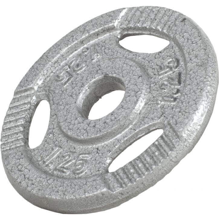 Valurautainen levypaino otekahvoilla 1,25 kg 30 mm