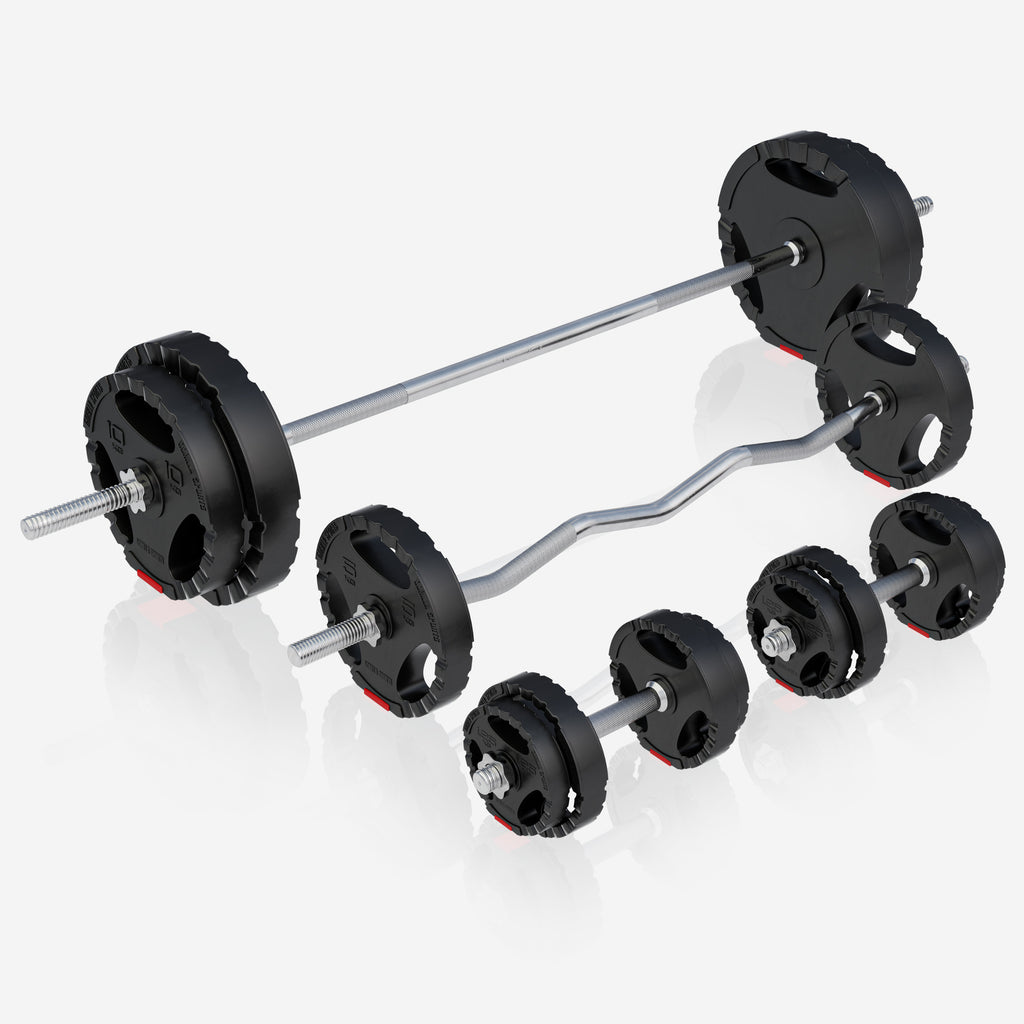Monipuolinen treeniasema 100 kg Tri Grip painosetillä