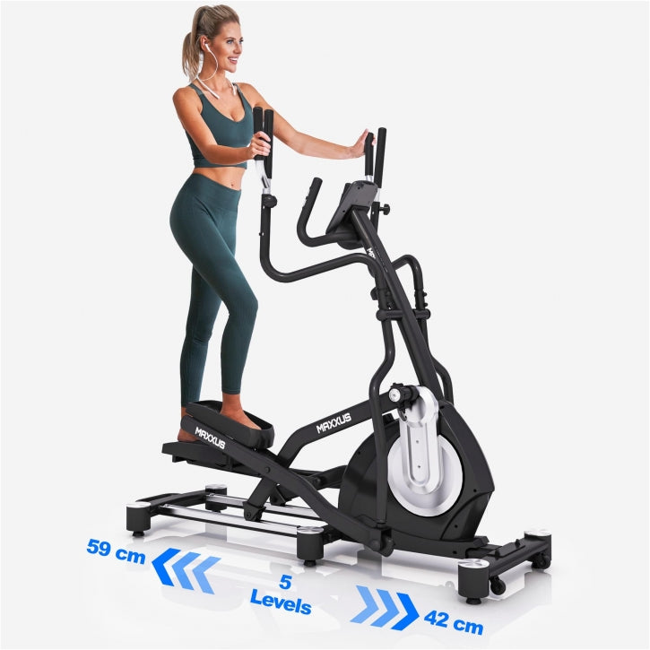 CX 7.5 crosstrainer säädettävällä askelpituudella