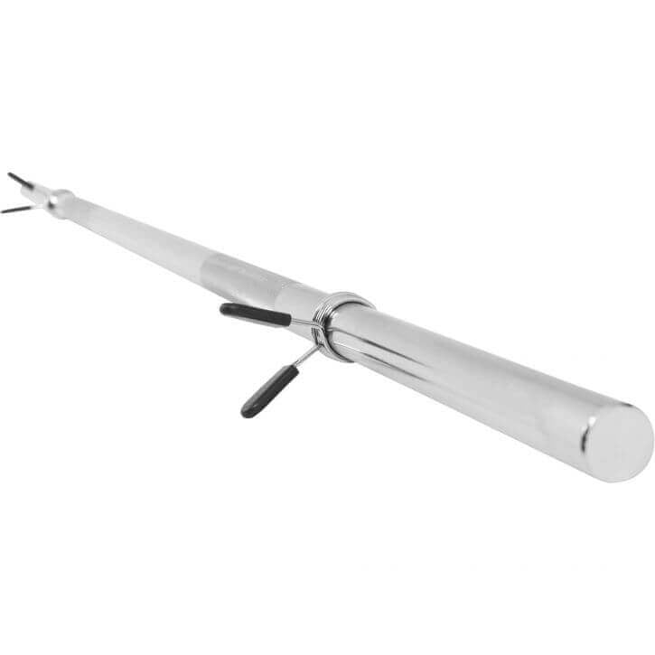 Suora levytanko 150 cm jousilukoilla