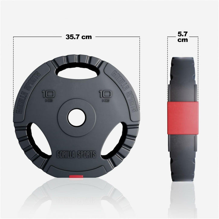 Tri Grip vinyylilevypaino 10 kg 50 mm