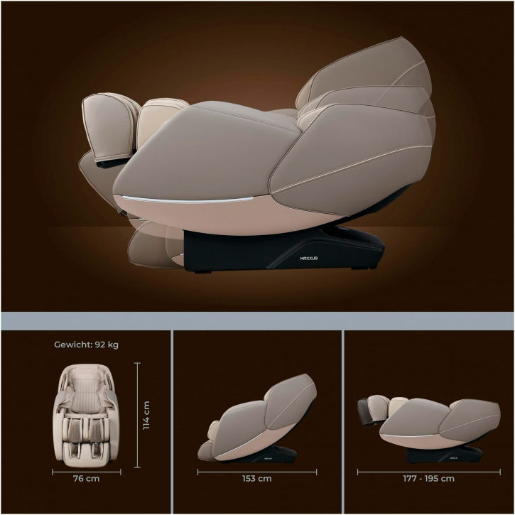 MX 10.0 hierontatuoli shampanja/beige