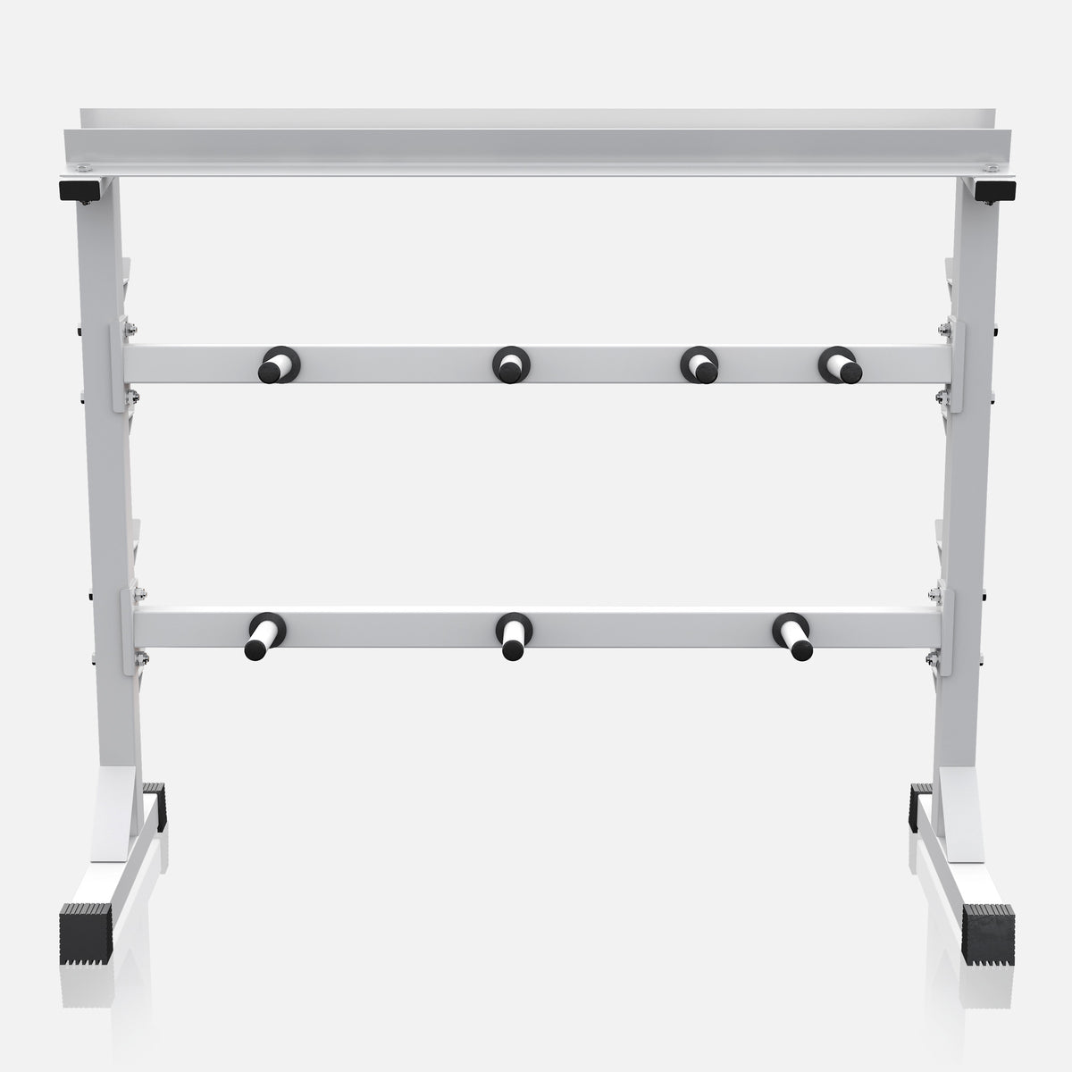 3-In-1 painoteline levyille, käsipainoille ja tangoille