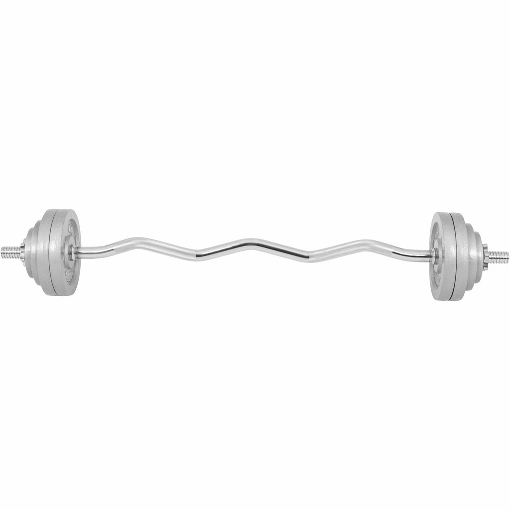 Valurautainen levytankosetti 35 kg EZ-tangolla