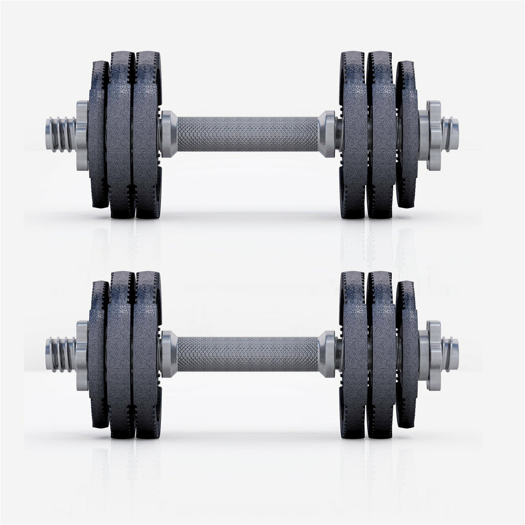 Tri Grip käsipainosetti 30 kg kierrelukoilla