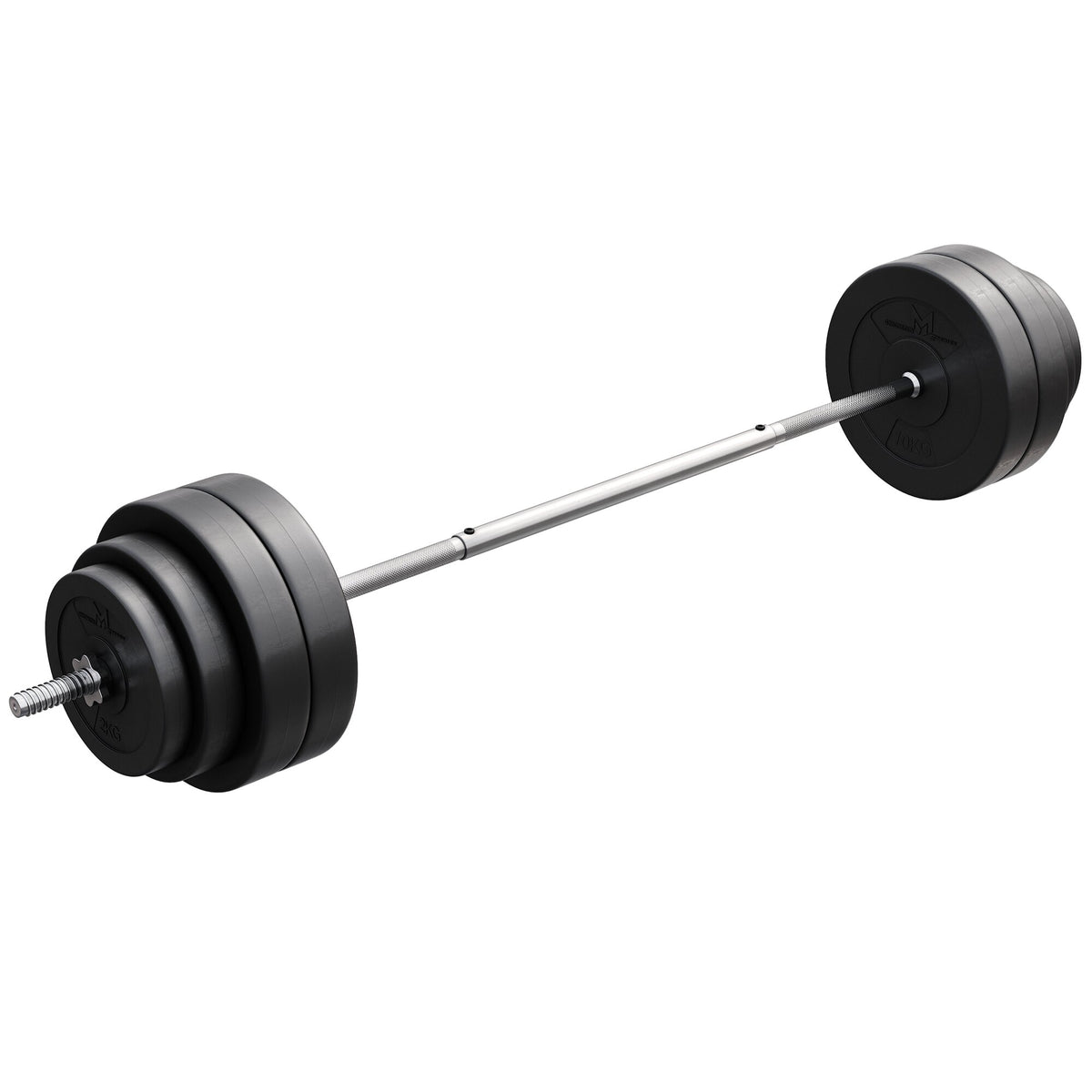 Levytankosetti 60 kg suoralla tangolla