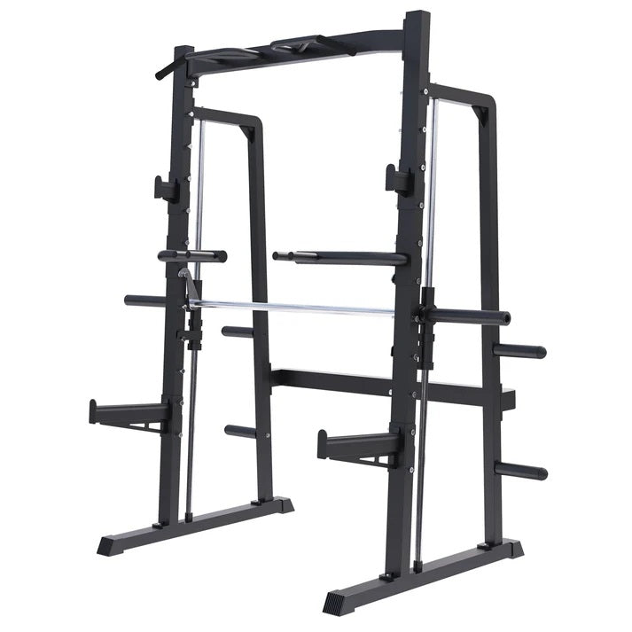 Half Rack Smith-laite levypainotelineillä