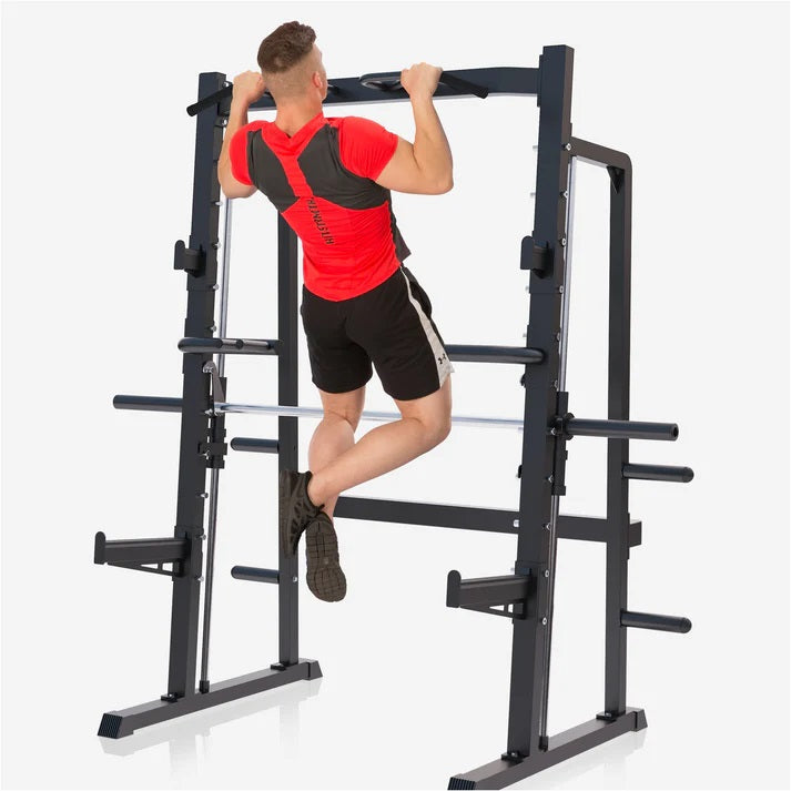 Half Rack Smith-laite levypainotelineillä