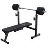 Taitettava painonnostopenkki + 40 kg levytankosarja