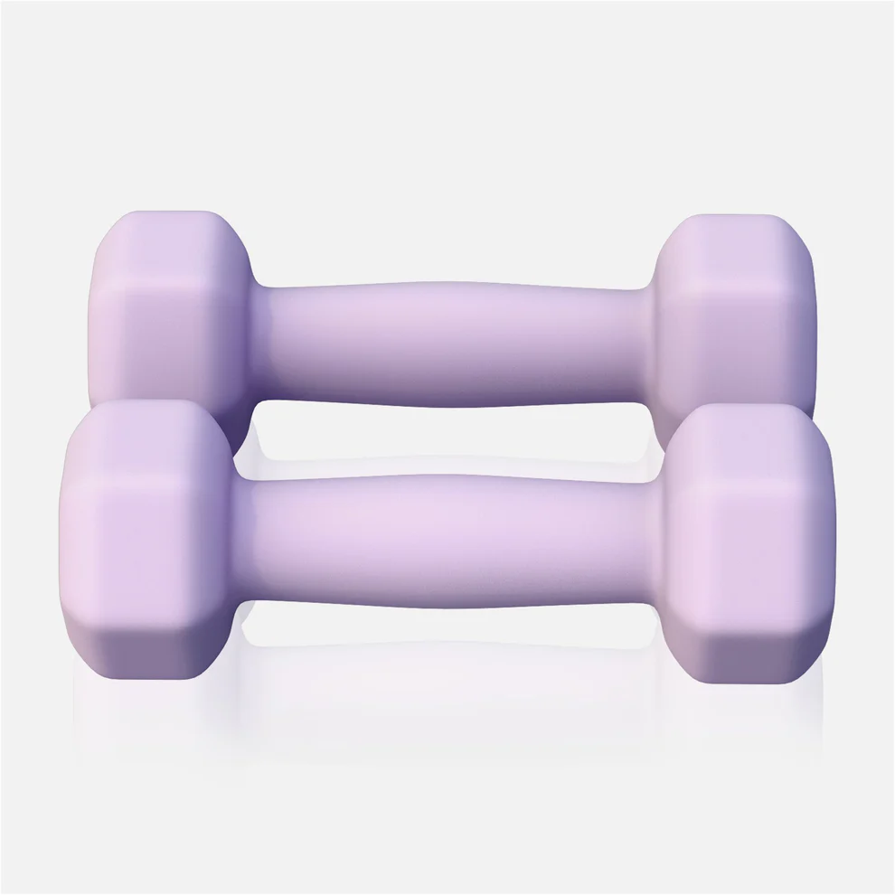 Neopreenikäsipainot 1 kg / 2 kpl, lila