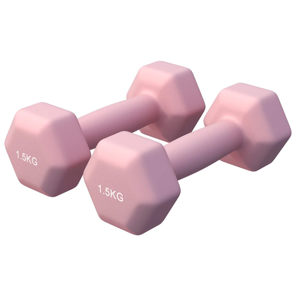 Neopreenikäsipainot 1,5 kg / 2 kpl